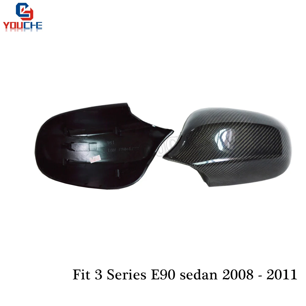 E90 LCI Крышка для зеркала из углеродного волокна BMW E91 3 серии седан вагон 2008-2011 316i 320i