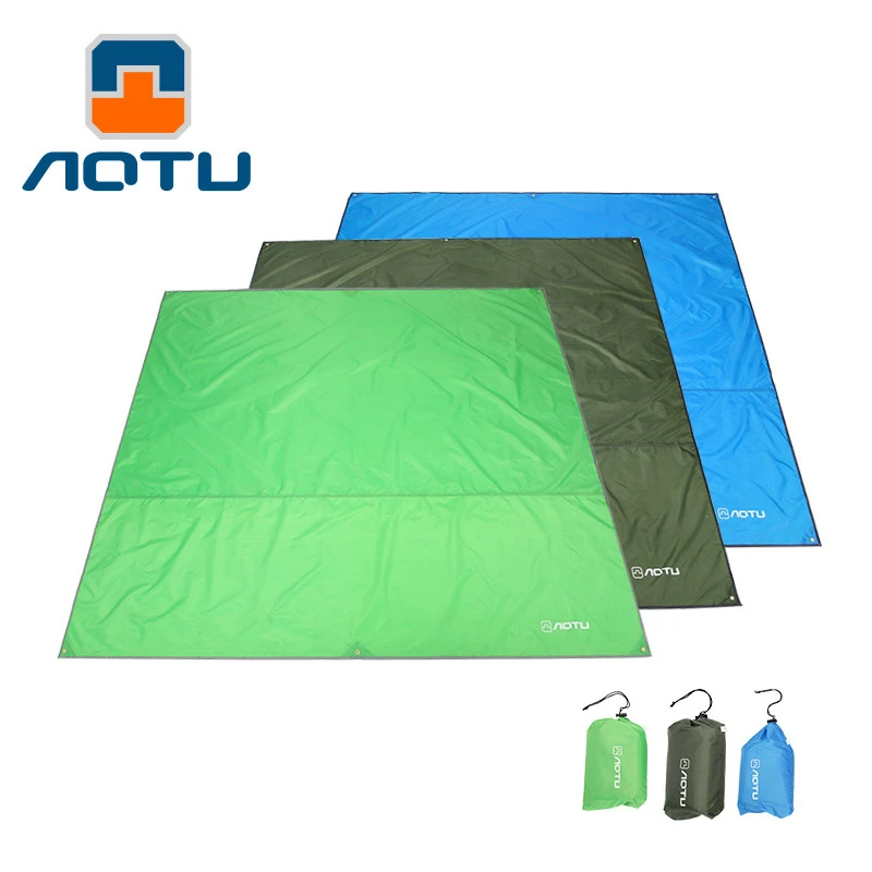 

Outdoor Camping Mat Multi-function Picnic Mat Tent Moisture Proof Pad Shading Canopy Durable Wear-resistant Camping Tour Mats