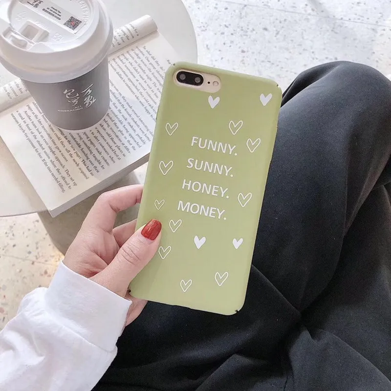 Чехол для телефона с надписью Matcha tea green модный силиконовый чехол iPhone 7 6 6S 8 Plus X XR Xs