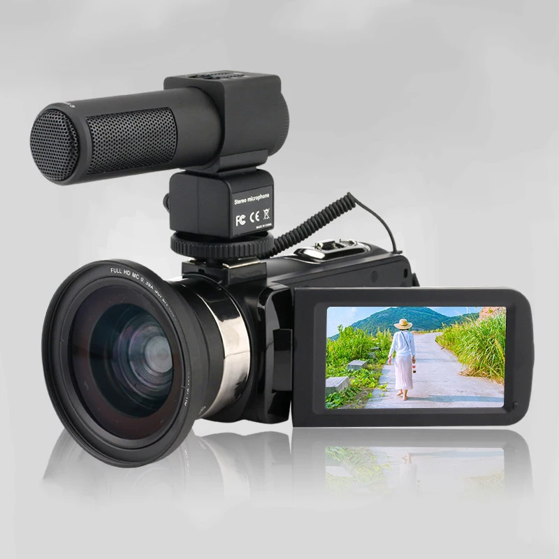 Видеокамера 1080P Full Hd Портативная Цифровая видеокамера 2400W Pixel 8X цифровой зум 3 0