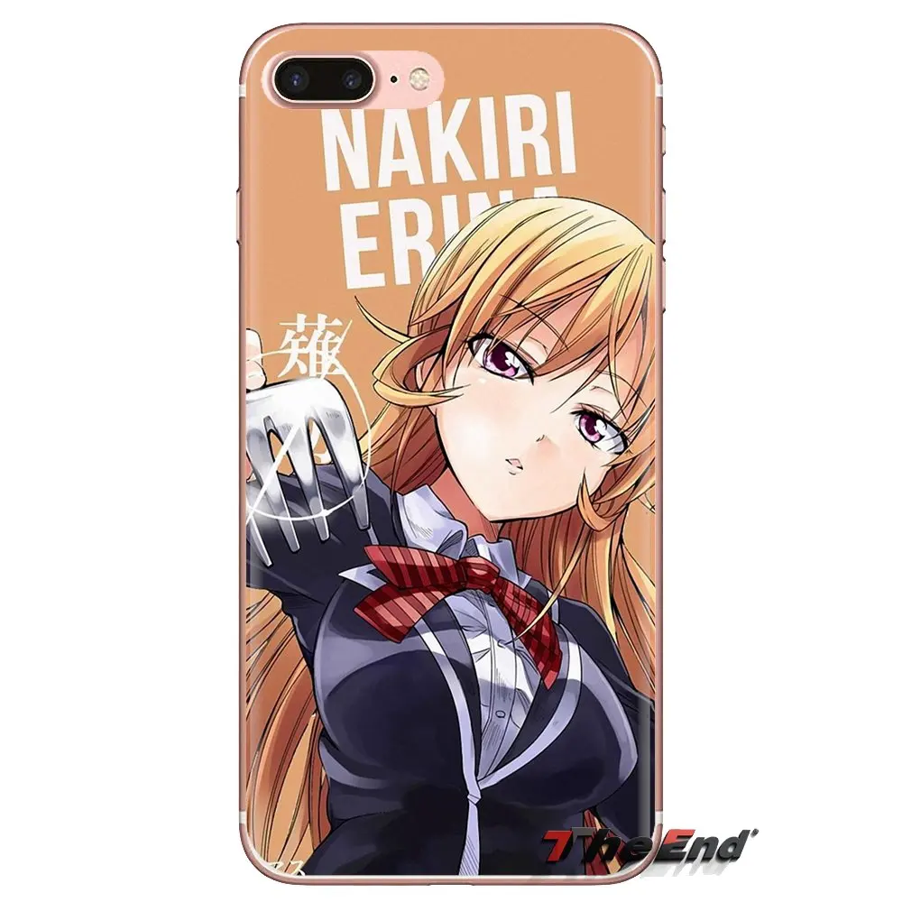 Прозрачный чехол из ТПУ аниме Shokugeki no Soma для Huawei G7 G8 P7 P8 P9 P10 P20 P30 Lite Mini Pro P Smart Plus 2017