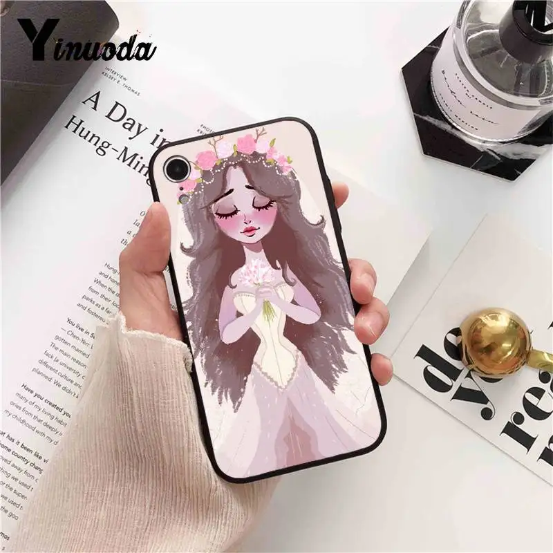 Чехол для телефона Yinuoda Tim Burton's Corpse Bride iPhone X XS MAX 6 6s 7 7plus 8 8Plus 5 5S SE XR 11 pro max |
