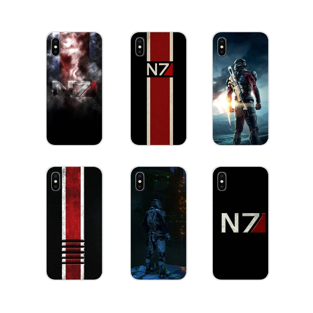 Аксессуары Чехлы для телефона N7 Mass Effect Sony Xperia Z Z1 Z2 Z3 Z5 compact M2 M4 M5 C4 E3 T3 XA Huawei Mate 7 8 Y3II |