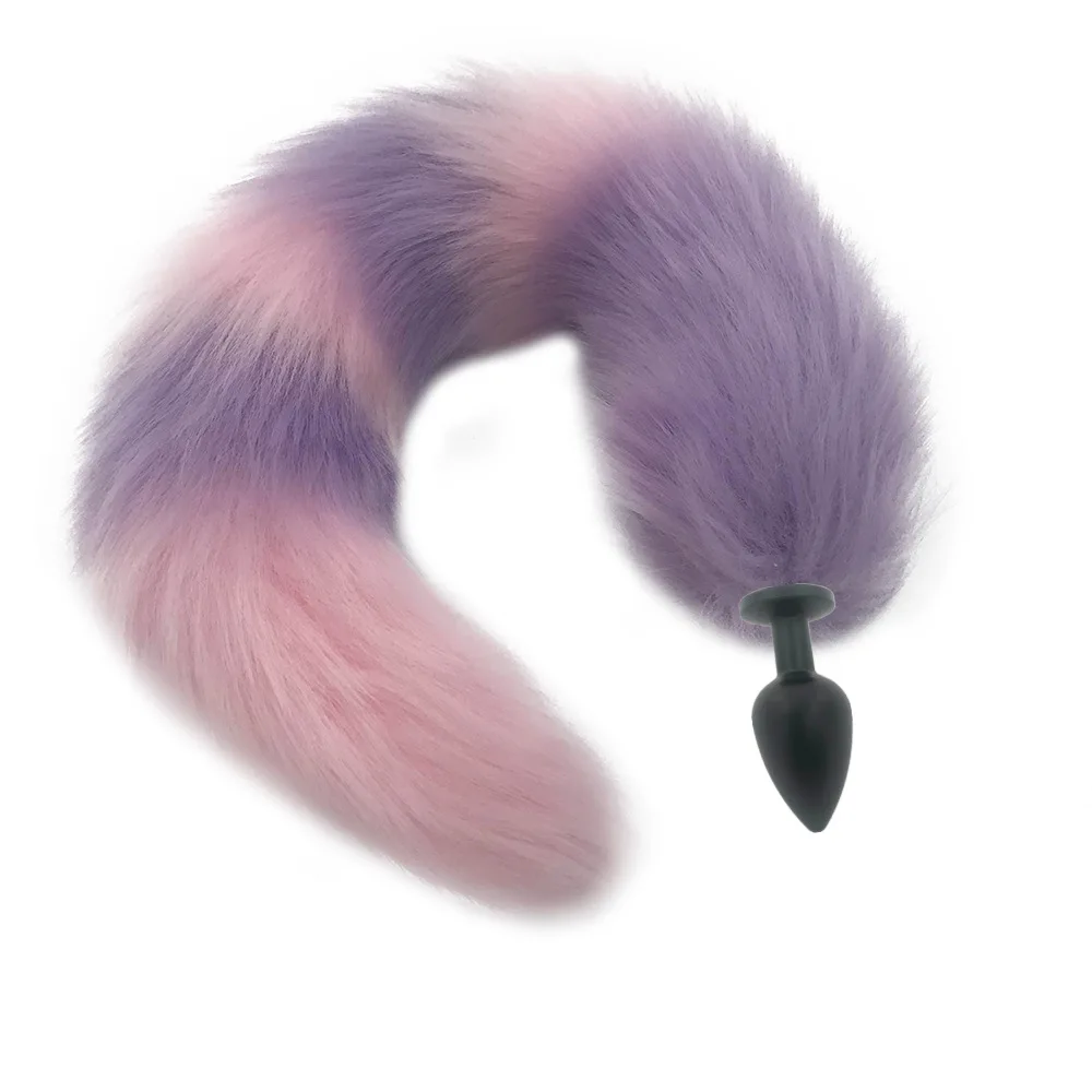 Anal Sex Toys Fox Tail Plug Metal Butt Insert Anus Dilator Flirt Cosplay for Women Men H8-229D | Красота и здоровье