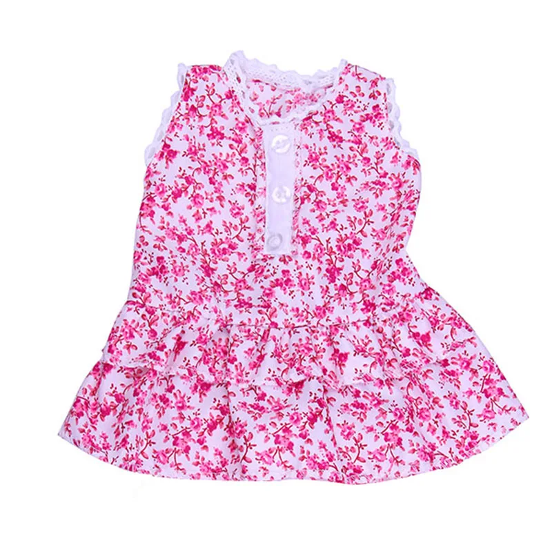 

Flower dress for 18 inch American doll , Children the best Christmas gift