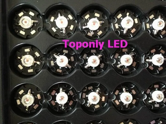 Высокое качество 1 Вт эпилeds чипы глубокий красный цвет led излучающие диоды 650 660nm