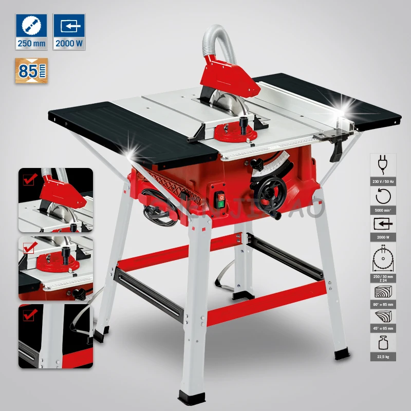 Дисковая пила деревообрабатывающая машина для резки дюйма 220 В 1 шт|sliding table saw|circular