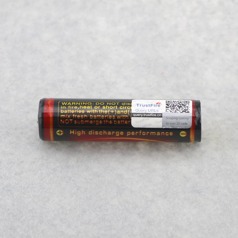 Оригинал TrustFire 3 7 V 3400mAh литий-ионная аккумуляторная батарея 18650 с защитной панелью