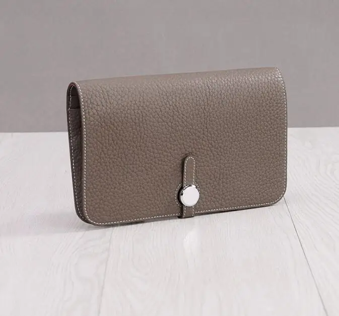 RTATD простые женские длинные кошельки из натуральной кожи Дамский клатч кошелек с