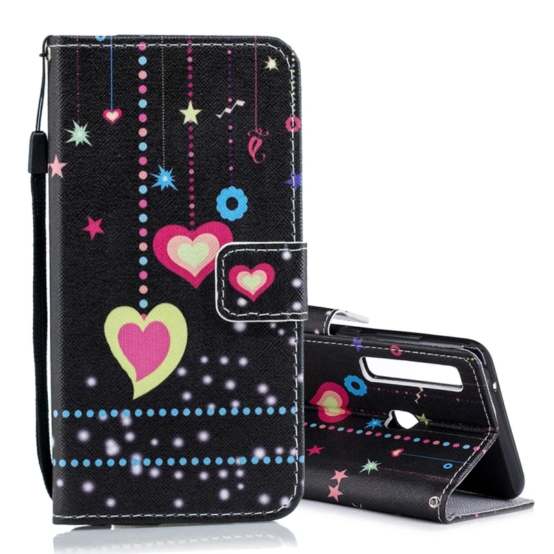 

HAWEEL Lily Pattern Horizontal Flip Leather Case for Galaxy A9 (2018) / A9s, with Holder & Card Slots & Wallet