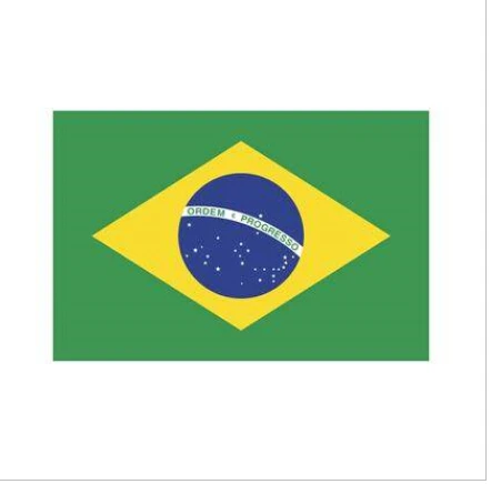 Brasil флаг баннер 3x5 футов подвесной полиэстер Бразильский национальный наружный