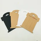 100 шт печать ручной работы с шпилька любовь карты ювелирные изделия Винтаж Классический дисплей карты крафт-бумага Ювелирные изделия дисплей карты 11x8cm