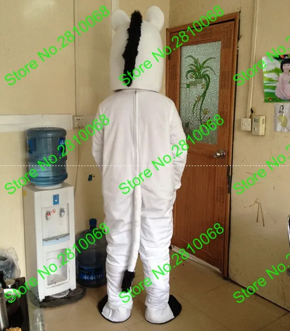 Syflyno Can be washed with water EVA Material White Horse Mascot Costumes Movie props show cartoon Apparel Cosplay 470 | Тематическая