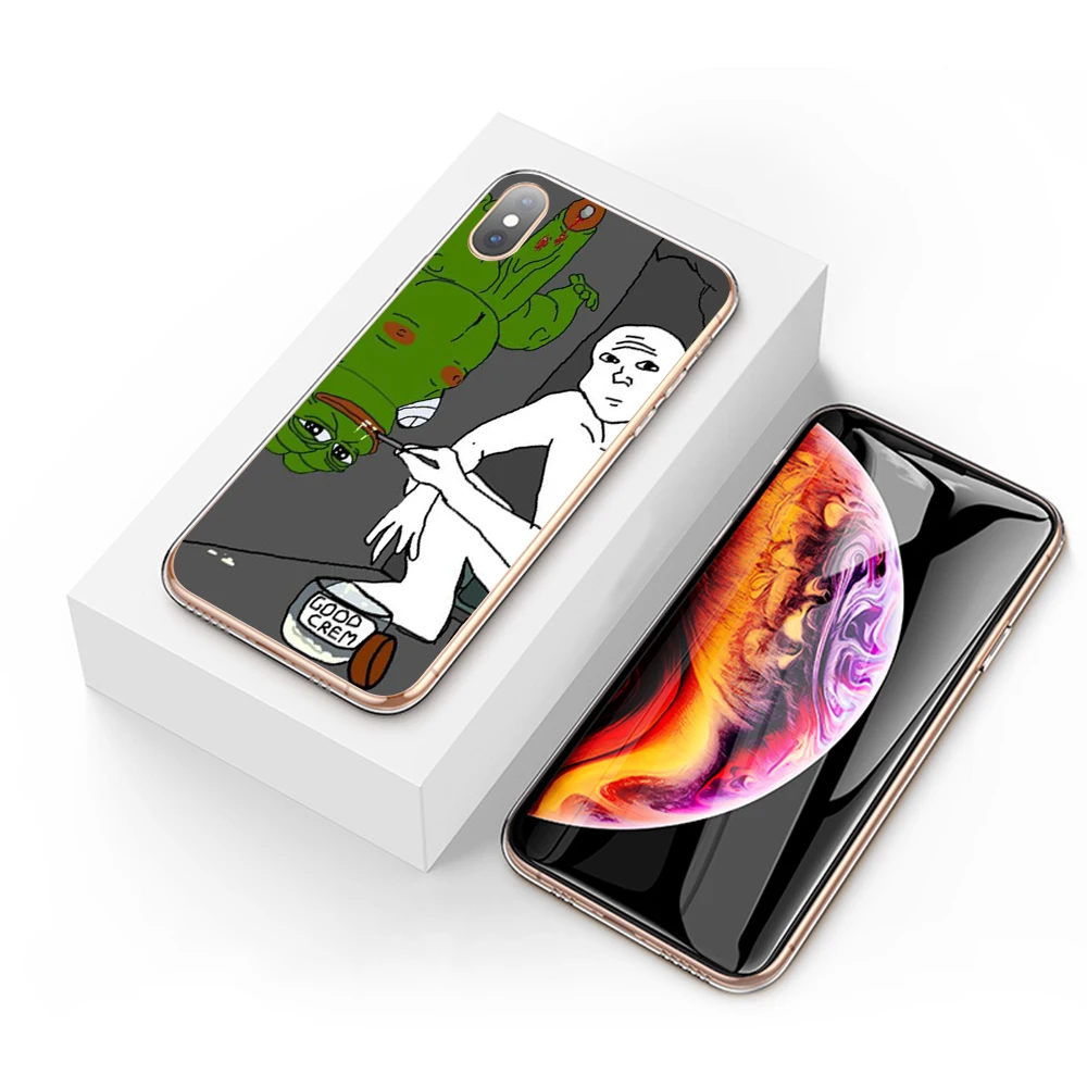 Жесткий чехол lawaza Pepe the Frog collage для Huawei Mate 10 20 P10 P20 Lite Pro P smart 2019 Honor 8X 9