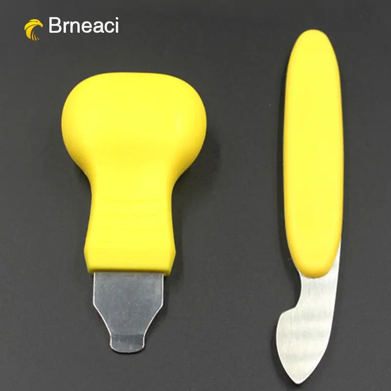Brneaci 2 in 1 LCD Screen Opening Tools Stainless Steel Pry Blade With Plastic Handle for iphone Repair Tool Инструменты