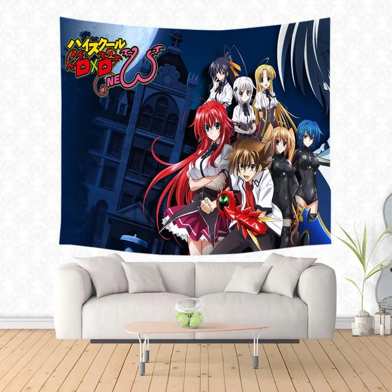 Средняя школа DXD дизайн настенный гобелены йога коврики постельные покрывала кровать простыни дома декоративные гобелены пляжные полотенца - Цвет: 2