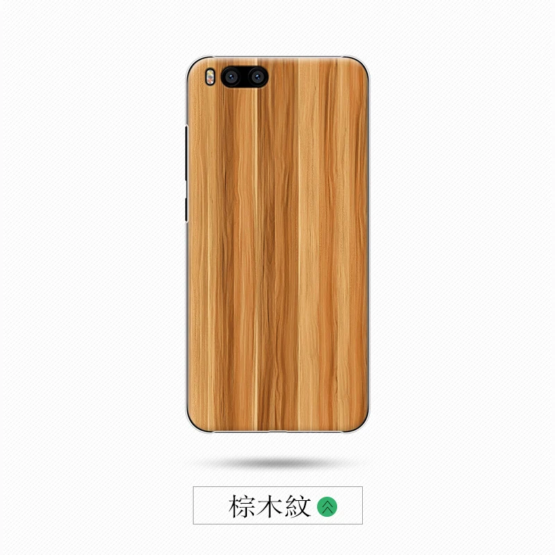 Чехол для Xiaomi Mi 6 mi твердый с имитацией дерева 5 15 дюйма | Мобильные телефоны и