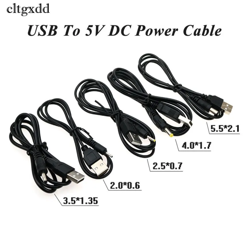 USB штекер cltgxdd к разъему питания постоянного тока 5 5*2 1 4 0*1 7 3 5*1 35 2 5*0 мм зарядного