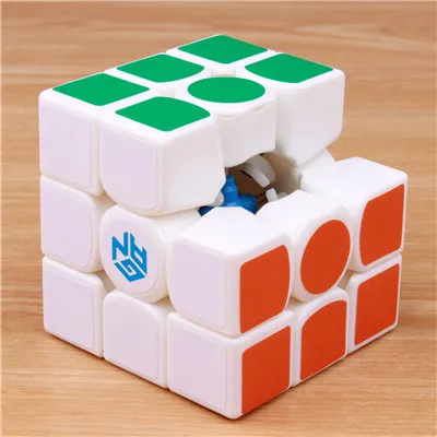 white GAN 356 air speed cube GANS cubo magico профессиональная головоломка 356air cube классические игрушки - Цвет: white