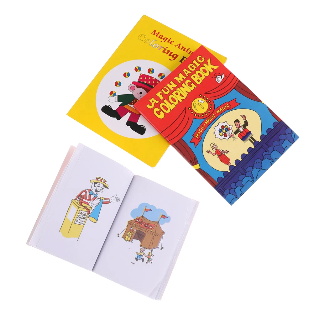 2 размера забавная комедия волшебная раскраска эллюсионист Волшебные трюки