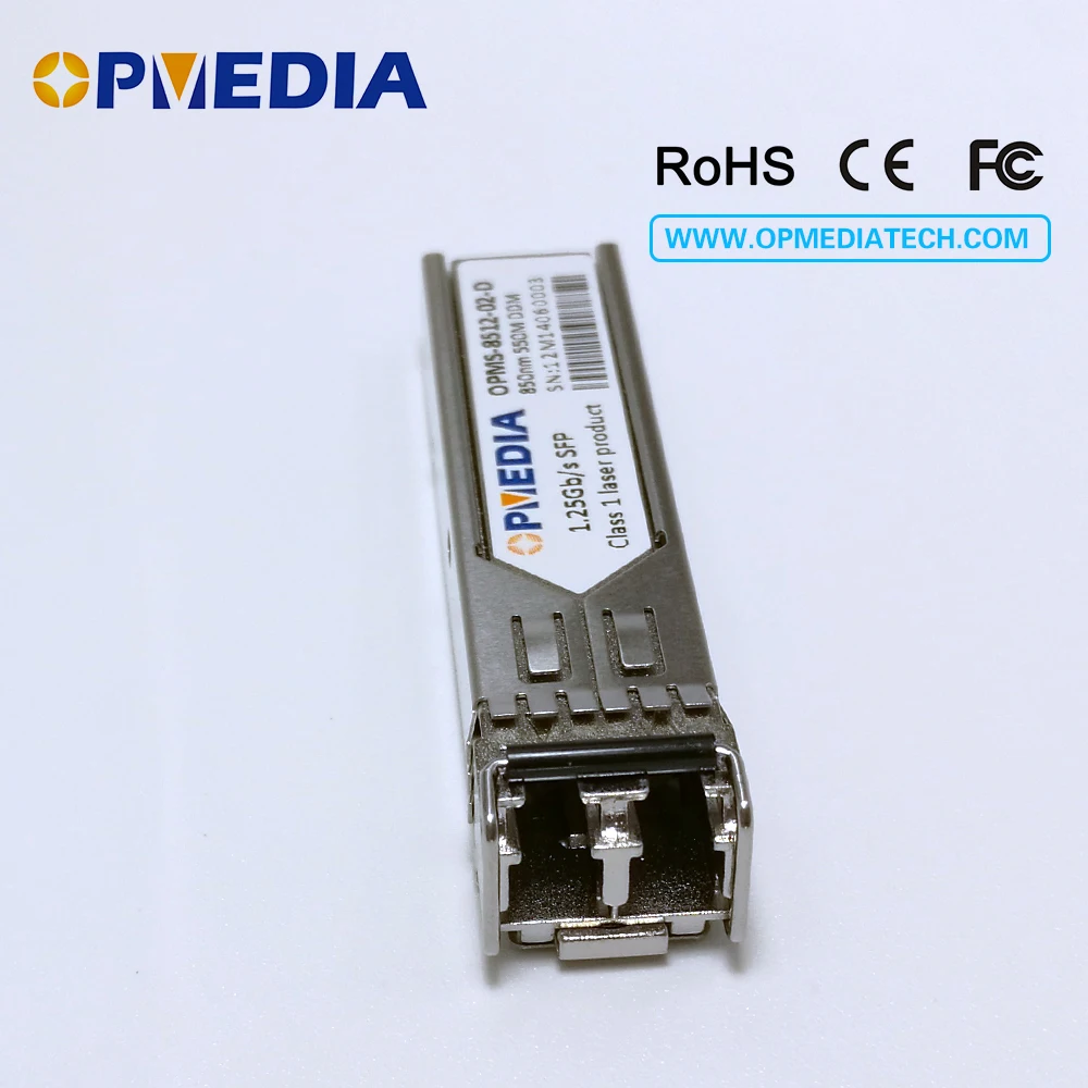Extrem Compatible 1000BASE-SX,1.25G SFP transceiver,850nm 550m, optical module,LC connector,MMF,DDM,GLC-SX-MM,10pcs/lot