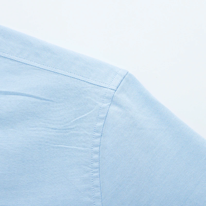 Мужская рубашка с коротким рукавом SEMIR однотонная хлопковая короткими рукавами