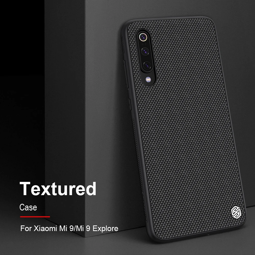 Для Xiaomi mi 9 чехол mi 9 из нейлонового волокна чехол Nillkin текстурированный Роскошный деловой чехол для Xiaomi mi 9 Бампер Тонкий прочный нескользящий