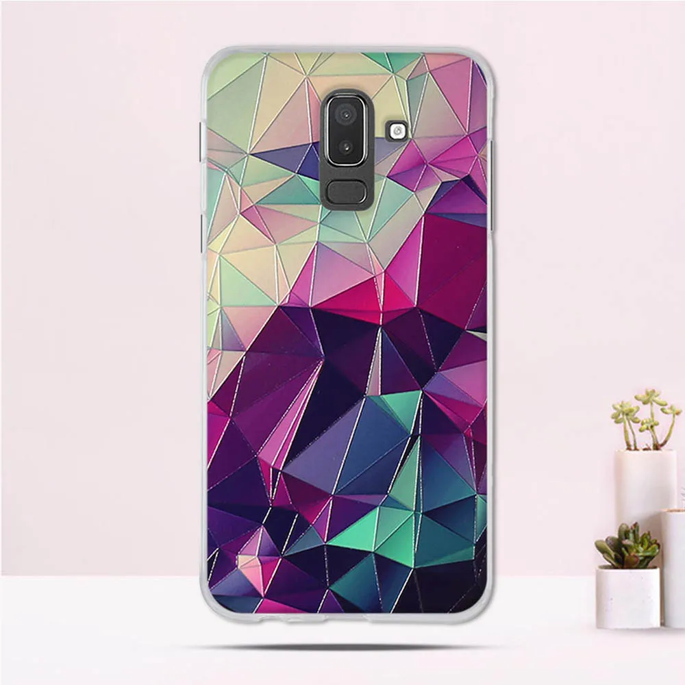 Чехол для Samsung Galaxy J8 2018 тонкий мягкий силиконовый чехол из ТПУ чехлы | Мобильные