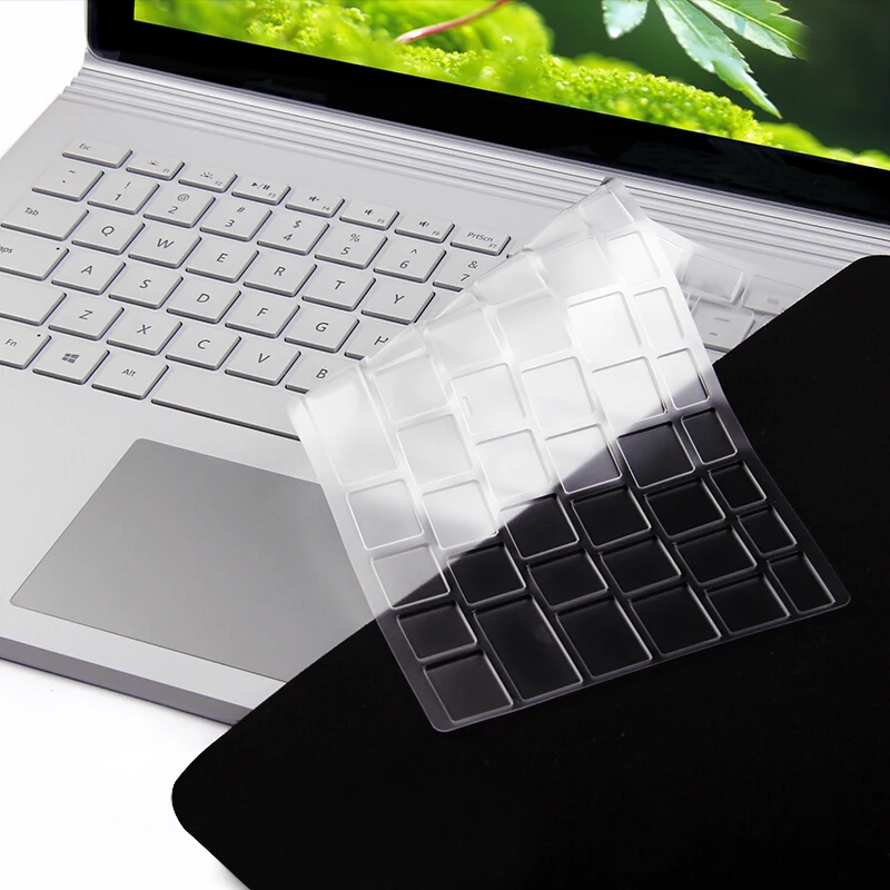 Для поверхности Pro3 Pro4 Pro5 Pro6 книга поверхность ноутбука 3 Клавиатура Обложка Protector кожи прозрачный Snowkids