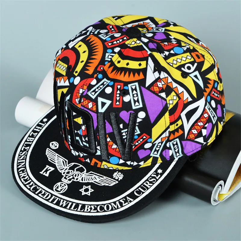 Canjoyn Повседневное цветок Для женщин мужчин Кепки Шляпа snapback управлением Солнца