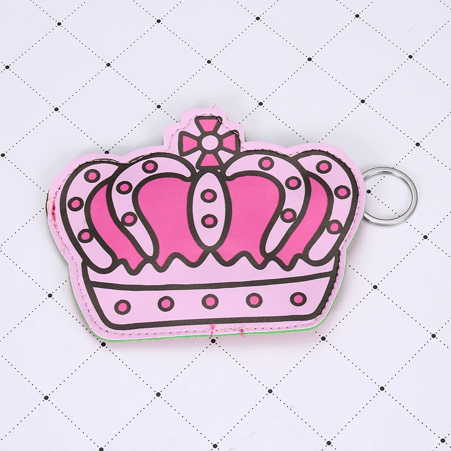 

Cartoon Mini Coin Purse Creative Small Zero Wallet Pouch Keychain Women Kids Girls Kawaii Money Card Holder Change Purses 5PCS