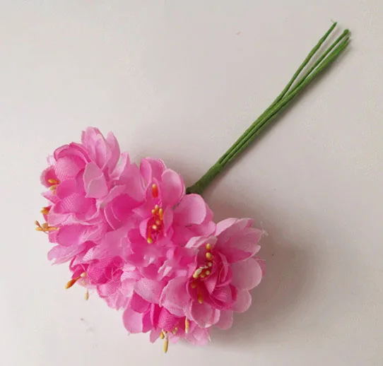 Искусственные головки цветов имитация маленький венок брошь букет товары для