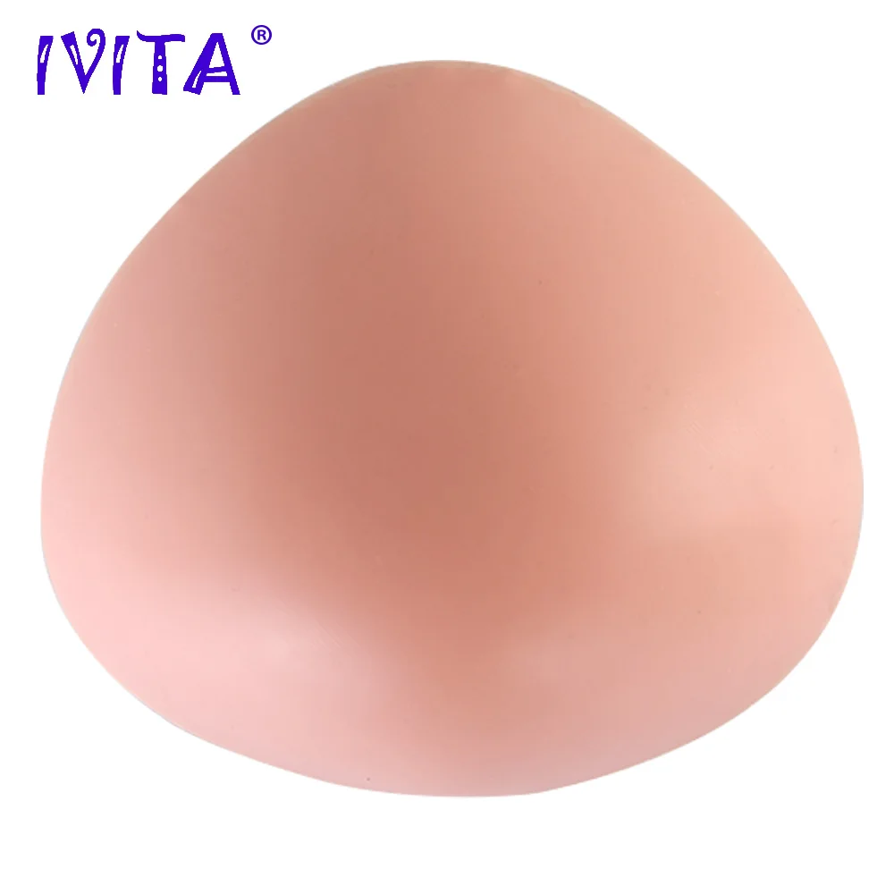 IVITA 360 г Высокое качество реалистичные силиконовые формы груди поддельные для