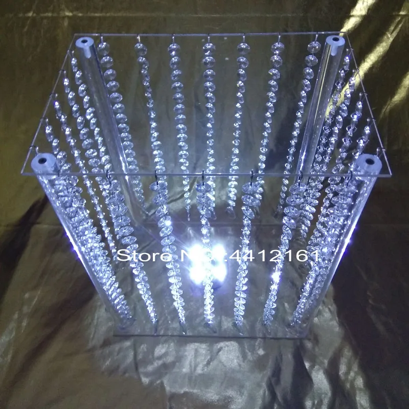 hot sale wedding flower vase stand walkway road lead table centerpieces event party T- decor with LED Light | Дом и сад