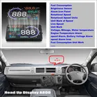 Автомобильный проекционный дисплей HUD для Toyota HiAce H200 Hiace Awing 2004-2014, автомобильные аксессуары, экран для безопасного вождения, пленка для подключения и воспроизведения