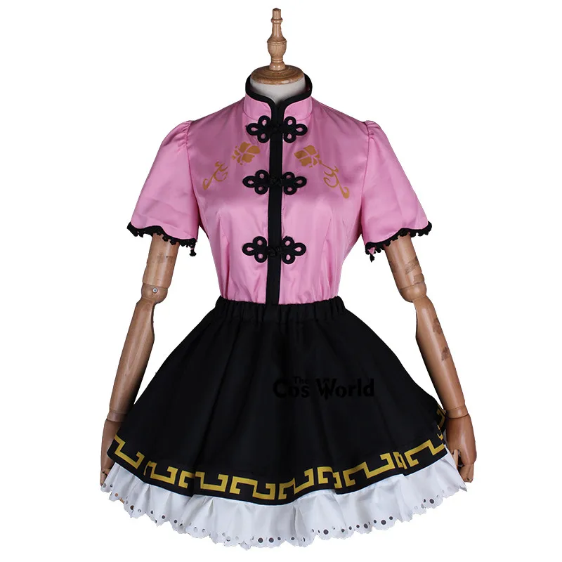 Женский костюм Рубин Чонсам Love Live Sunshine горничной Униформа аниме костюмы для