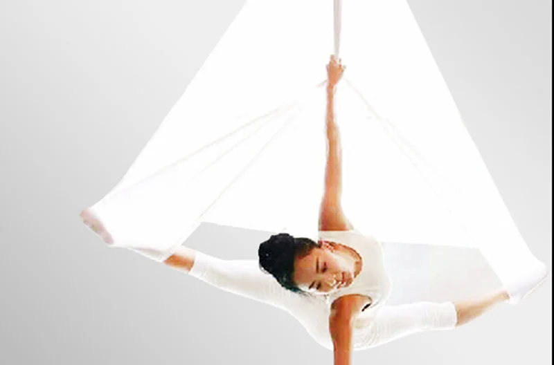 5 м антенна yoga гамак эластичность качели Многофункциональный антигравитационный чехол yoga обучение Ремни