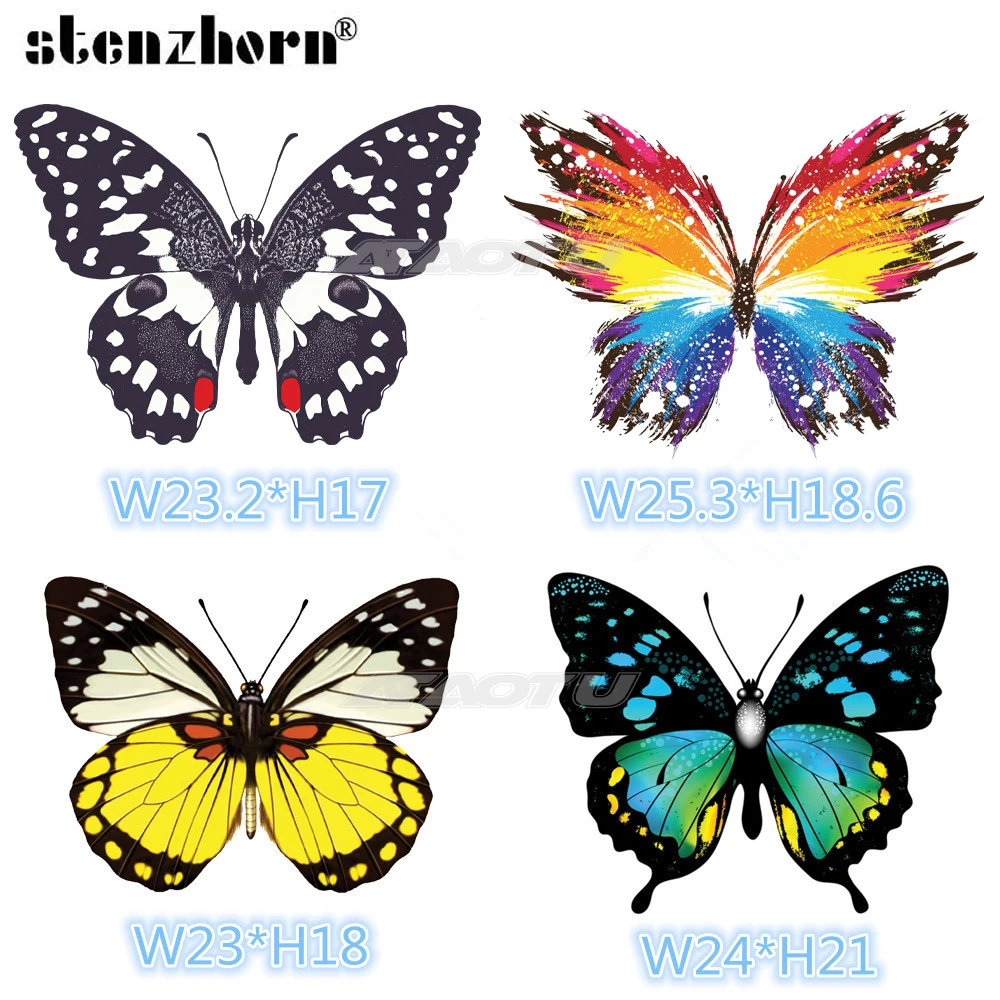 Патчи С термоклейкой бабочкой для одежды AC/DC|Заплатки| |