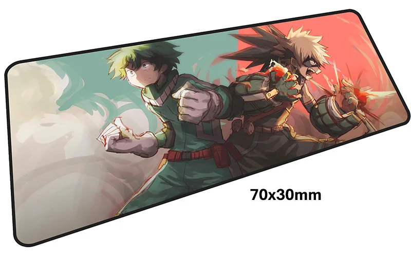 Коврик для мыши My Hero Academy 700x300X3 мм коврик для мыши для ноутбука padmouse HD Печать notbook компьютерный игровой коврик для мыши Горячая геймерская игра коврики