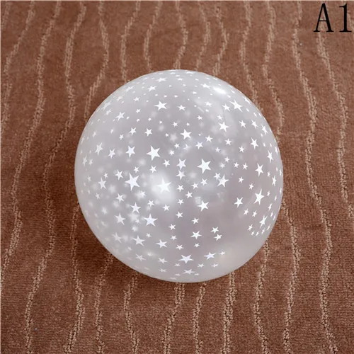 10 шт./лот высокое качество 12 дюймов прозрачные звезды Римский гелий прозрачный