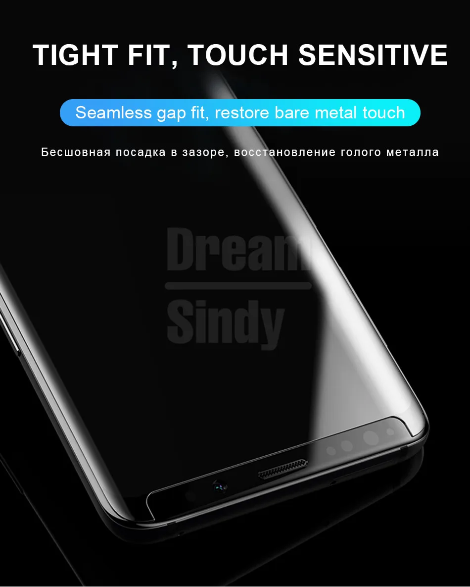 20D УФ закаленное стекло для samsung Galaxy S8 S9 Plus S10 e Защитное стекло для samsung Galaxy Note 8 9 Защитная пленка для экрана