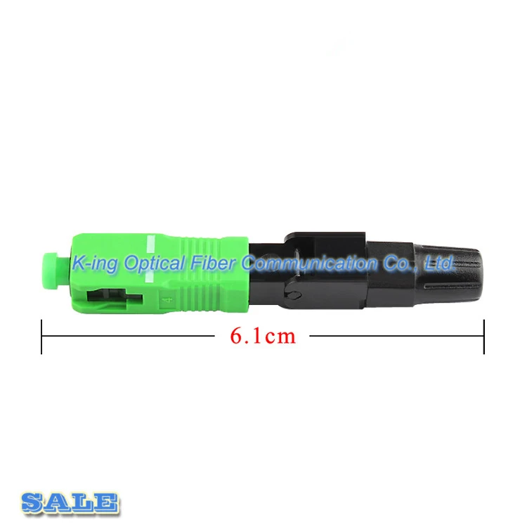 100 шт. SC APC Быстрый разъем инструмент для встроенного разъема FTTH холодной волокно