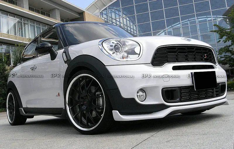 Карбоновая передняя губа для Mini R60 Countryman JCW GBN карбоновое волокно передний бампер для губ комплект для отделки для мини R60 гоночная часть