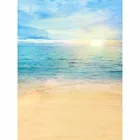 Фон для фотосъемки с изображением неба солнца моря океана пляжа детский душ моряка