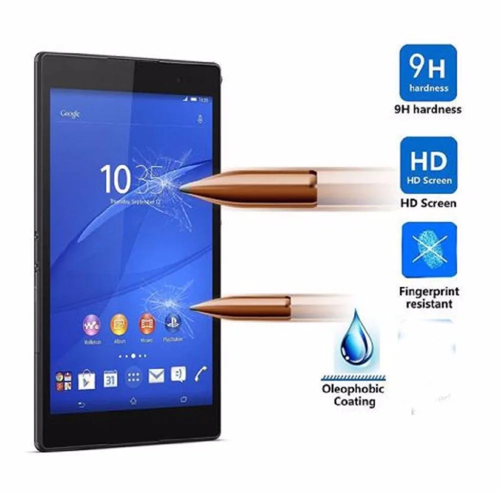Защитная пленка для Sony Xperia Z3 Tablet Compact 8 протектор экрана из закаленного стекла
