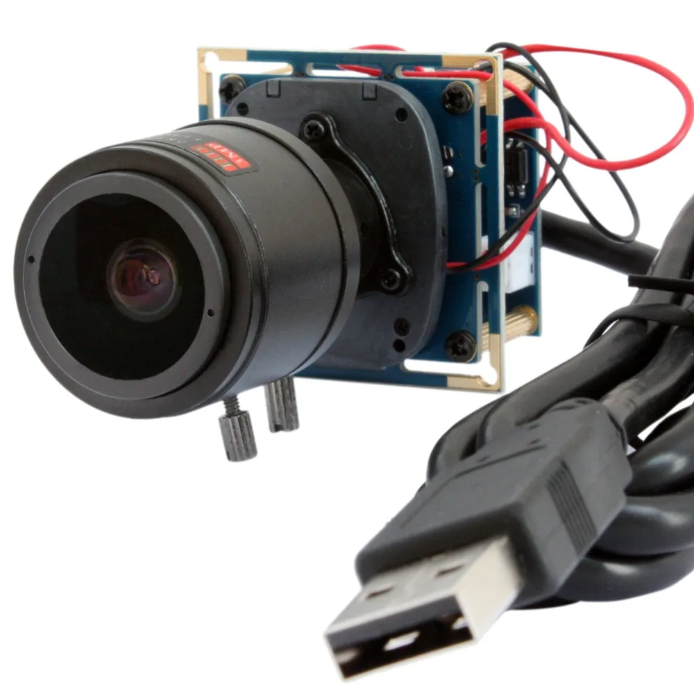 

1920 * 1080P 30/60/120fps hd cmos OV2710 2.8 - 12 мм варифокальный объектив IR CUT usb модуль камеры видеонаблюдения медицинская камера плата для андроид, Linux,Windows