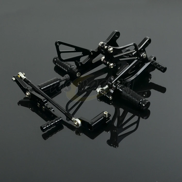 Регулируемые подножки для мотоциклов с ЧПУ педалей YAMAHA YZF R1 2007 2008 07 08|foot pegs|billet foot