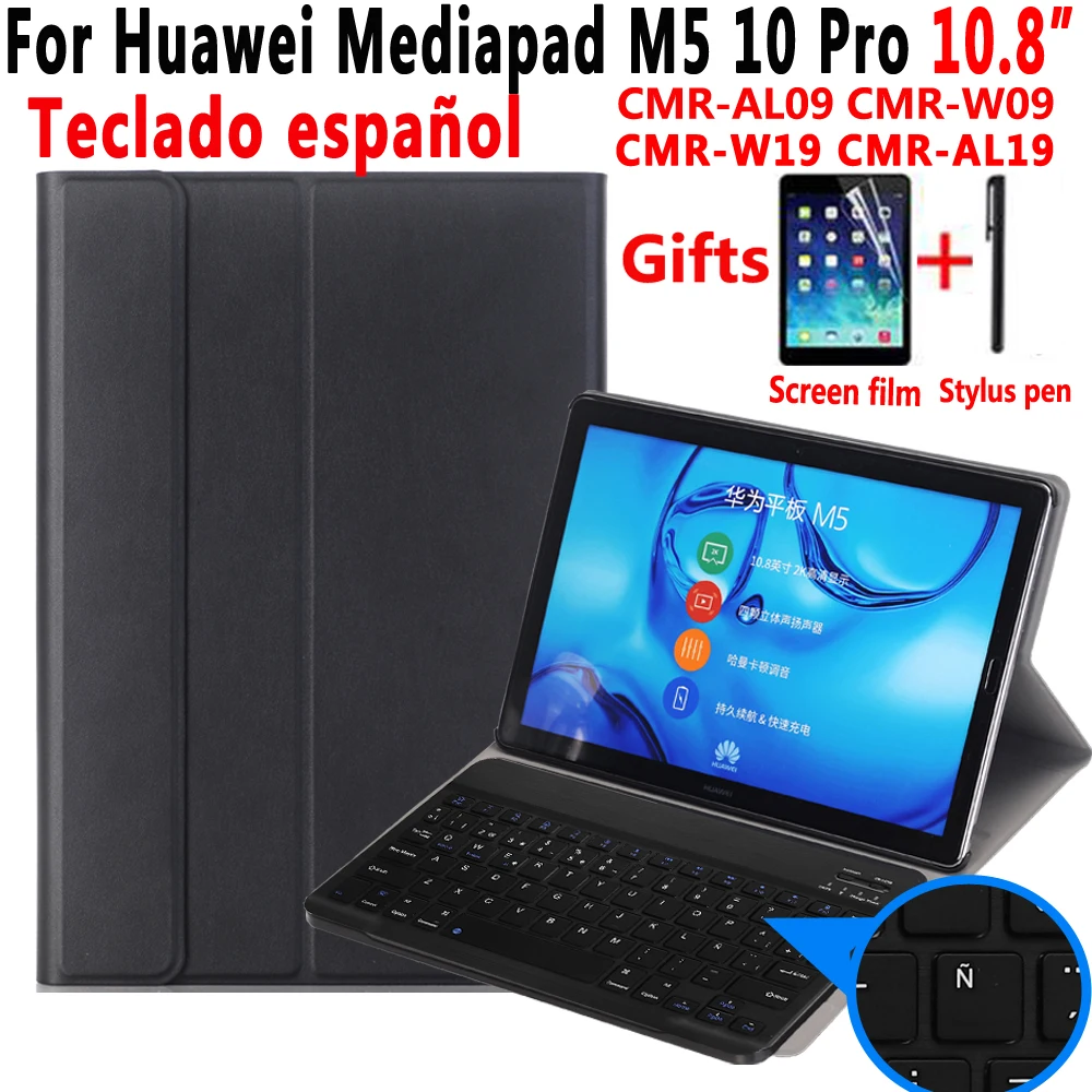 

Чехол с испанской клавиатурой для Huawei Mediapad M5 10 Pro 10,8