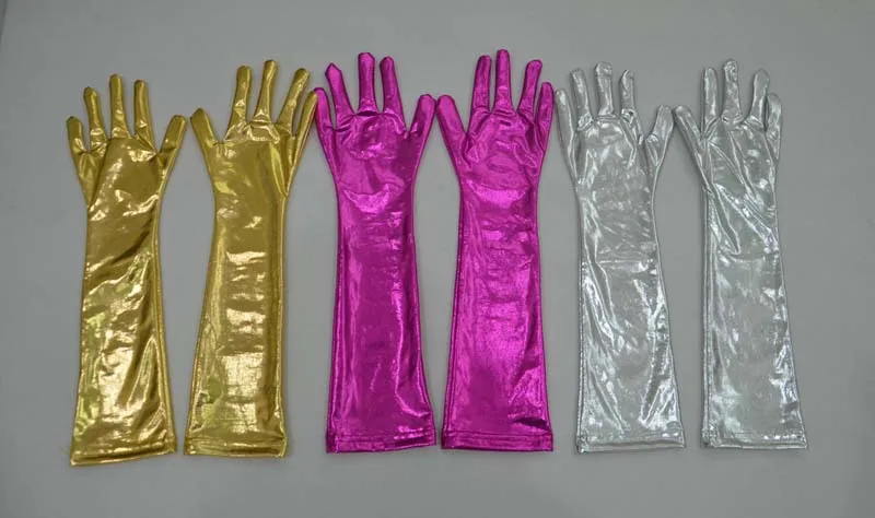 XX61 2017 сексуальные длинные латексные перчатки черные женские хип поп Фетиш