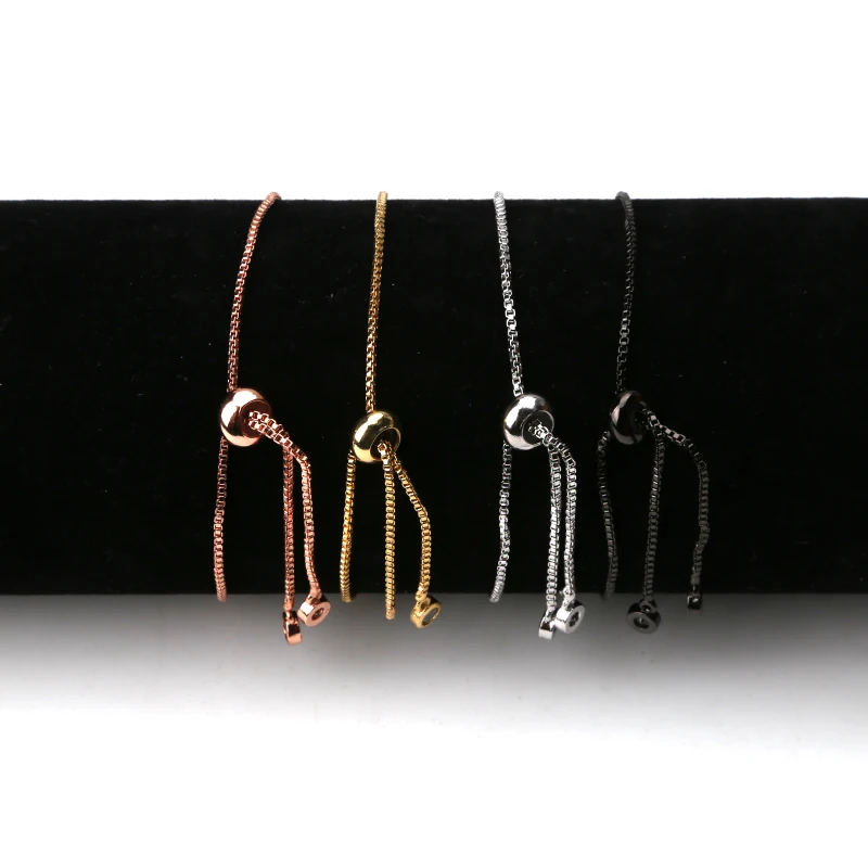 1 шт. модный браслет с кубическим цирконием и изображением сглаза цвета розового